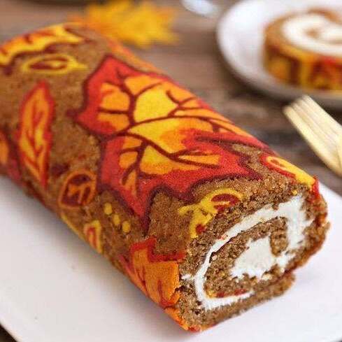 Pumpkin Cake Rolls - logo